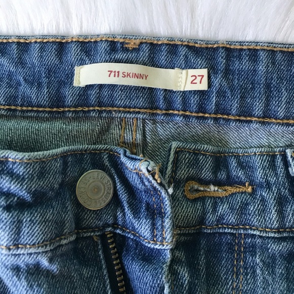 Levi 711 Blue jeans - Picture 4 of 5